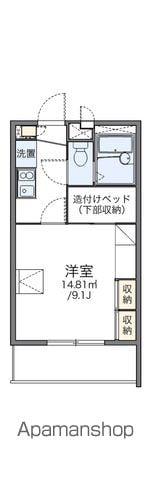 レオパレス浜野一丁目(1K/2階)の間取り写真