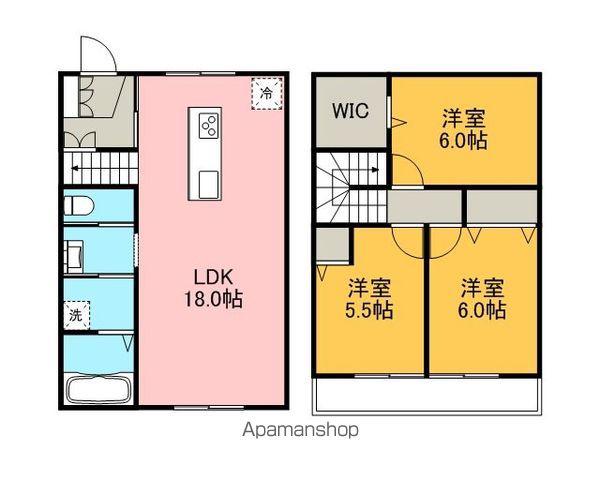 ノーブル.M(3LDK/1階)の間取り写真