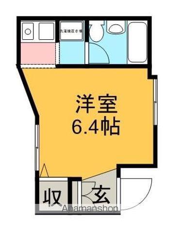 セリエA(ワンルーム/2階)の間取り写真