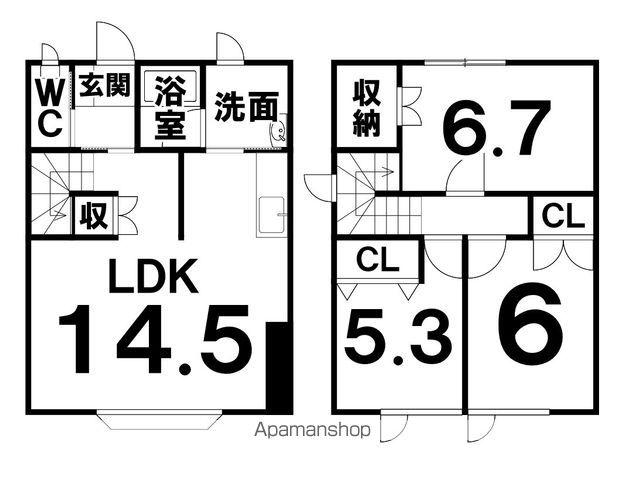 ＳＣＥＮＥＲＹ(3LDK)の間取り写真