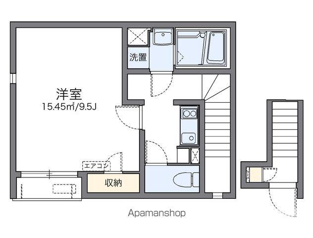 レオネクストセゾンMK(1K/2階)の間取り写真