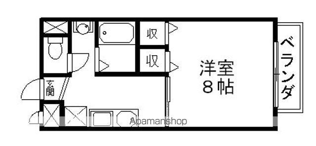 NSGハイツ(1K/1階)の間取り写真