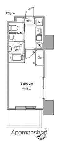 ラクラス福島野田(1K/3階)の間取り写真