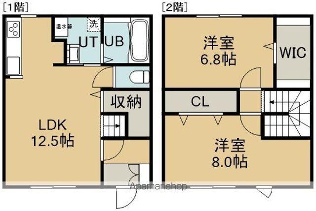 ＰＲＩＭＥＭＡＩＳＯＮ（プライムメゾン）１号館(2LDK)の間取り写真