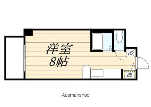 JGM福大前(ワンルーム/2階)の間取り写真