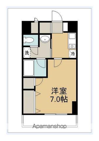 高染Ⅶ館(1K/3階)の間取り写真