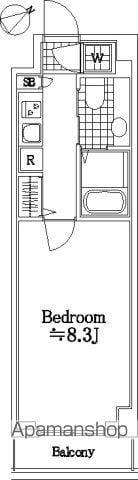 LE-LIONPLEASAN池袋ウエスト(1K/4階)の間取り写真