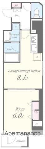 JPT RESIDENCE(1LDK/3階)の間取り写真