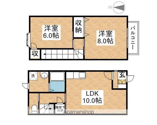 ルーナ・エトワール(2LDK)の間取り写真