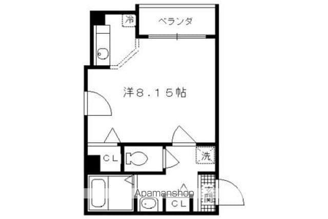 メディナ西大路II(1K/6階)の間取り写真