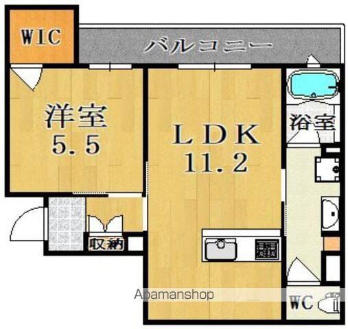 SHAMAISONSUZAKU(1LDK/2階)の間取り写真