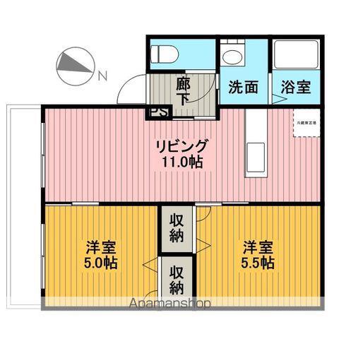 遠州鉄道 遠州小林駅 徒歩13分 2階建 築19年(2LDK/1階)の間取り写真