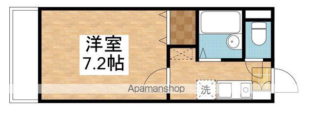 グリーンハウス(1K/2階)の間取り写真