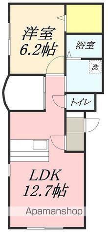 DREAMHILLS(1LDK/2階)の間取り写真