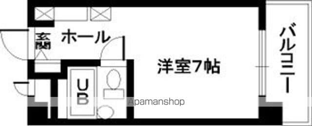 中谷ビル(ワンルーム/5階)の間取り写真