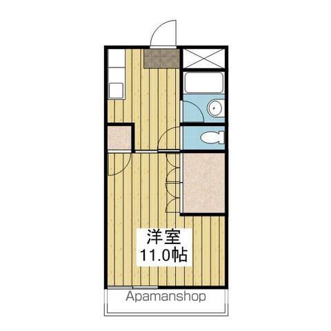 FELCA フェルカ(1K/3階)の間取り写真