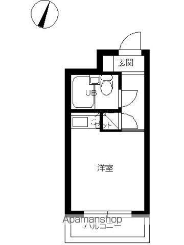 スカイコート荻窪 1階階 間取り