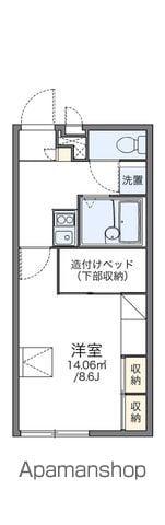 レオパレスCOZY(1K/2階)の間取り写真