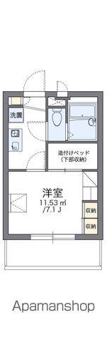 レオパレス大和田Ⅱ(1K/3階)の間取り写真