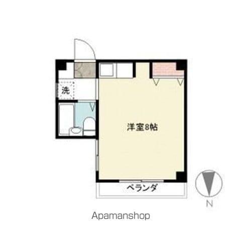 ホーメスト東山通(1K/5階)の間取り写真