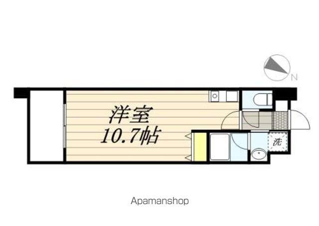 リード中央町(ワンルーム/12階)の間取り写真