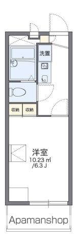 レオパレス東海学園(1K/2階)の間取り写真