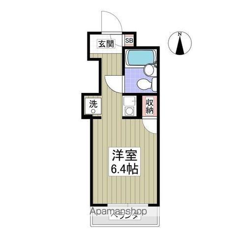 プールパール小豆沢 1階階 間取り