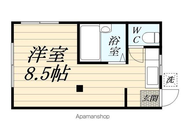 第一小菅荘(ワンルーム/2階)の間取り写真
