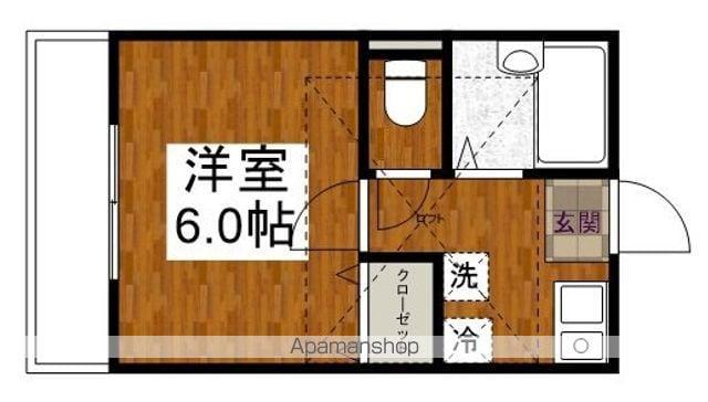 EXCEL南大塚(1K/2階)の間取り写真