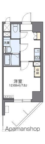 レオネクストル ヴァン ブルー(1K/5階)の間取り写真