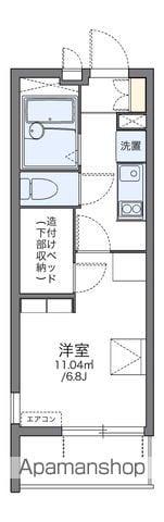 レオパレスフェリーチェ(1K/4階)の間取り写真