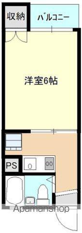 コーポ88(1K/2階)の間取り写真