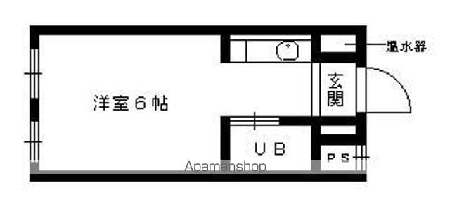 ユニーブル新栄(ワンルーム/10階)の間取り写真