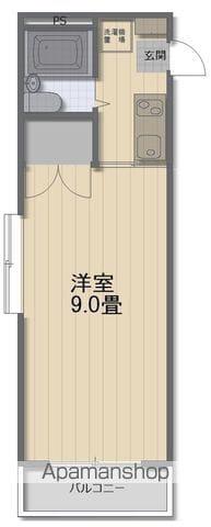 アミ半田1(1K/2階)の間取り写真
