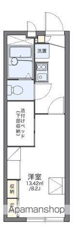 レオパレスフリーダム 2階階 間取り