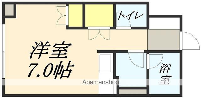 アイホーム銭函(ワンルーム/3階)の間取り写真
