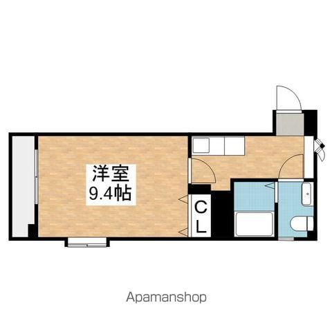 アメニティ吹上(1K/8階)の間取り写真