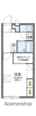レオパレス伊部(1K/2階)の間取り写真