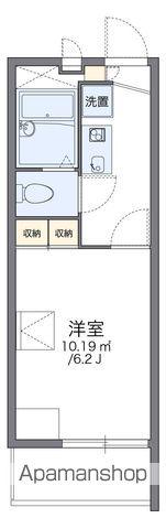 レオパレス竹山弐番館 3階階 間取り