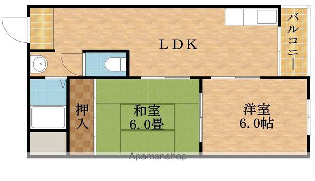 コンコード千林大宮(2DK/5階)の間取り写真