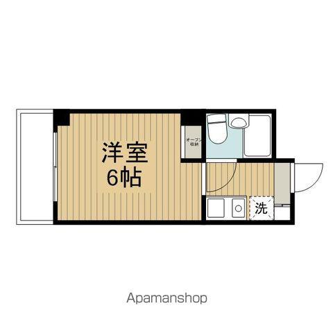 高円寺ヴィレッヂ(ワンルーム/2階)の間取り写真