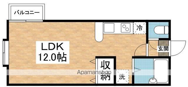 クレセントナチュレ(ワンルーム/2階)の間取り写真