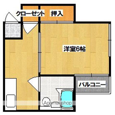 アニーハイツ(1DK/3階)の間取り写真