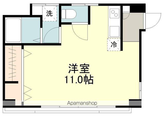 あかさかマンション(ワンルーム/4階)の間取り写真