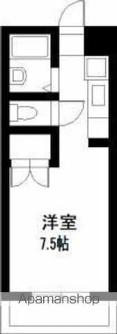 オクトワール宮崎西(ワンルーム/4階)の間取り写真