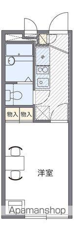 レオパレスラプランタン(1K/1階)の間取り写真