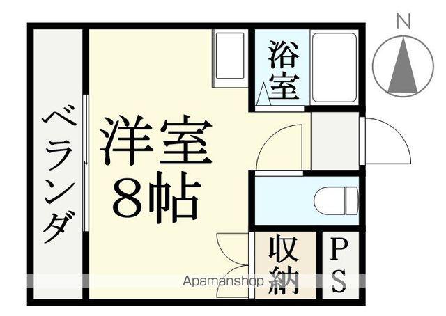 ハイムクマンド(ワンルーム/5階)の間取り写真