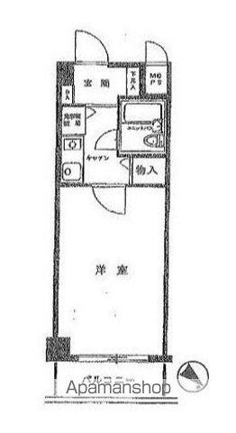 ピュアシティ横浜 10階階 間取り
