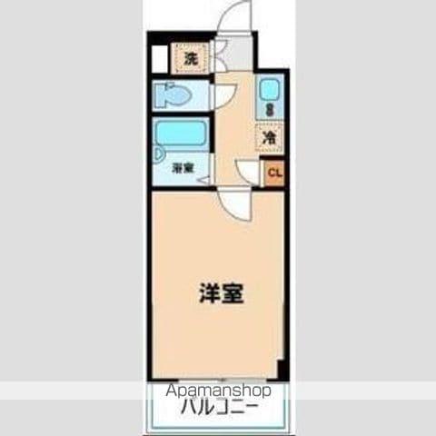 ルーブル新中野(1K/2階)の間取り写真