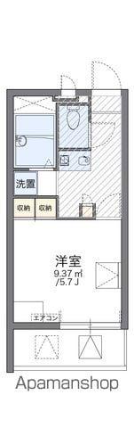 レオパレスオーパス(1K/2階)の間取り写真